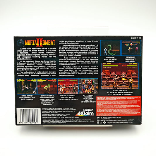 Mortal Kombat 2 - Super Nintendo