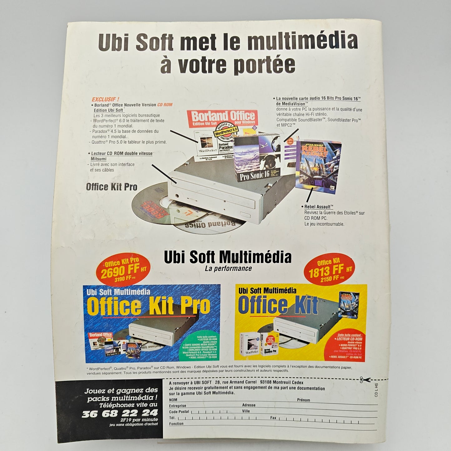 CD LOISIRS HORS SERIE #1 - MAGAZINE JEUX VIDEO