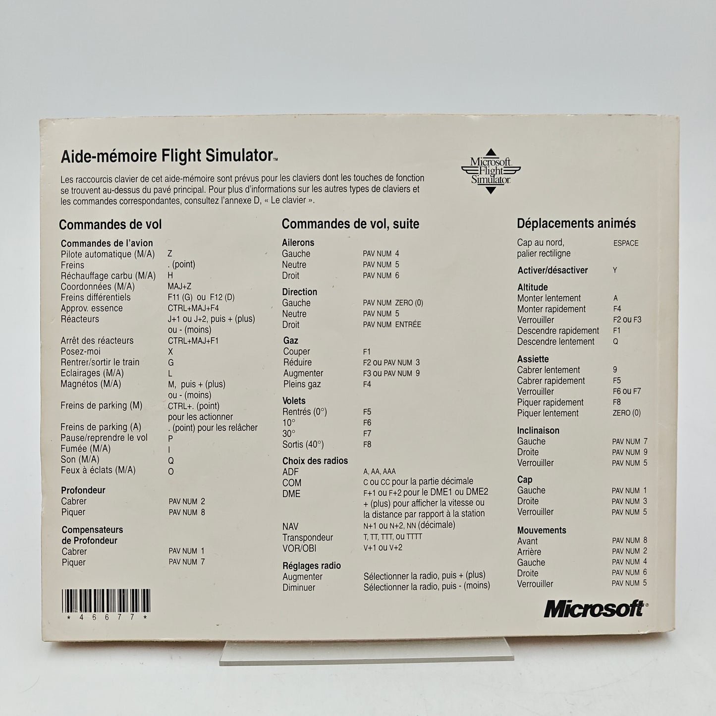 MICROSOFT FLIGHT SIMULATOR - GUIDE
