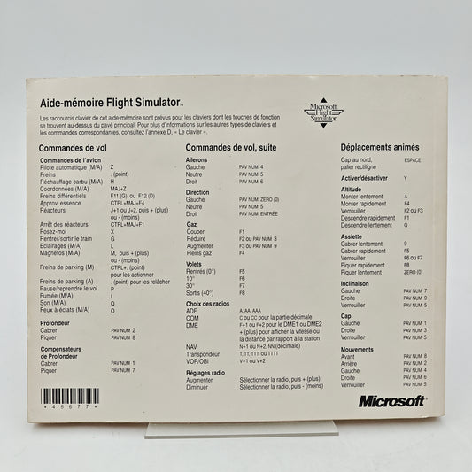 MICROSOFT FLIGHT SIMULATOR - GUIDE