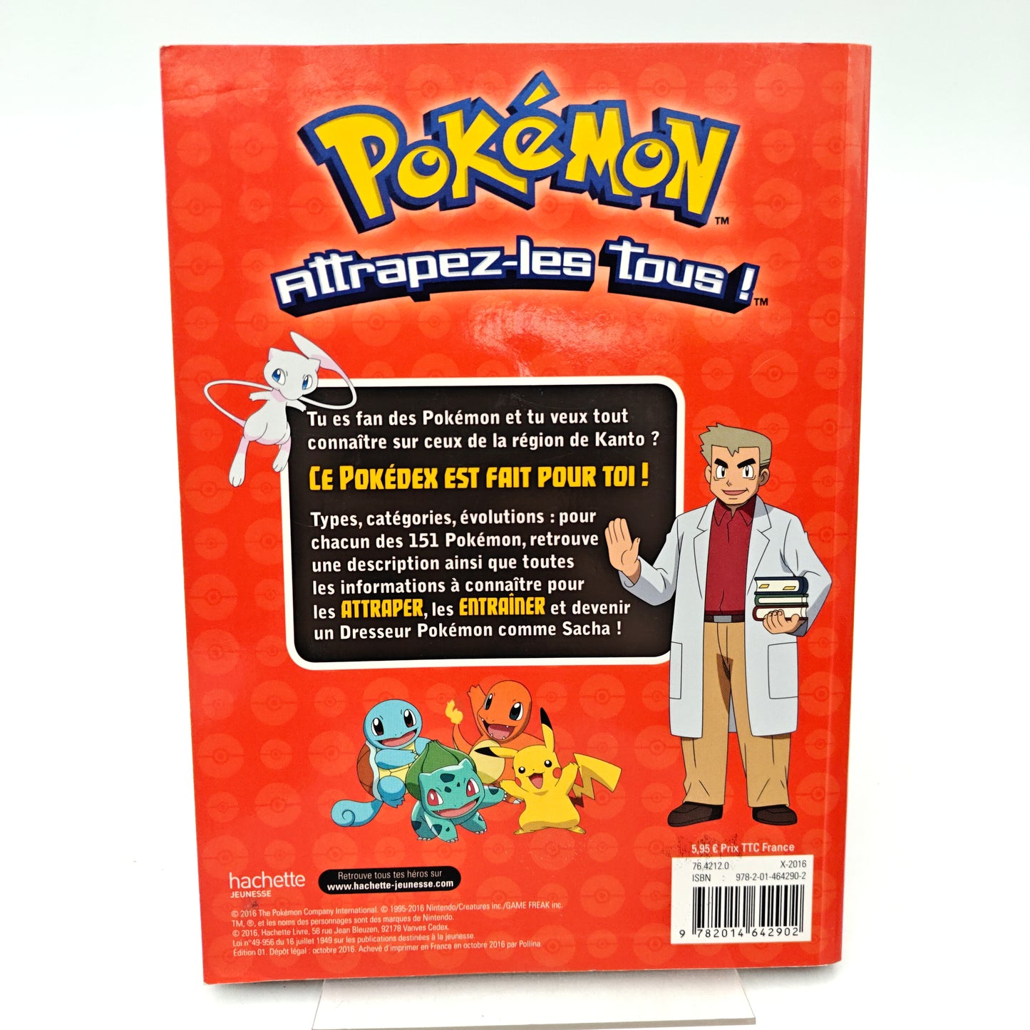 POKEMON POKEDEX KANTO - LIVRE