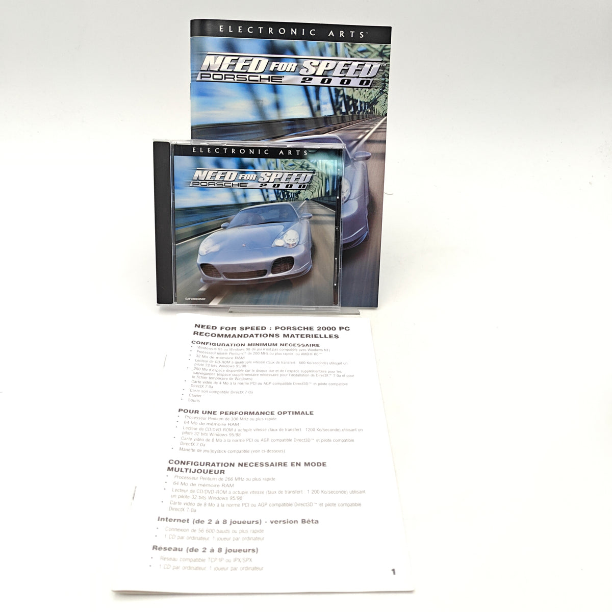 NEED FOR SPEED: PORSCHE 2000 - PC BIG BOX