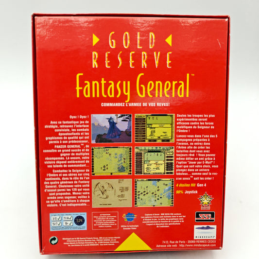 FANTASY GENERAL - PC BIG BOX