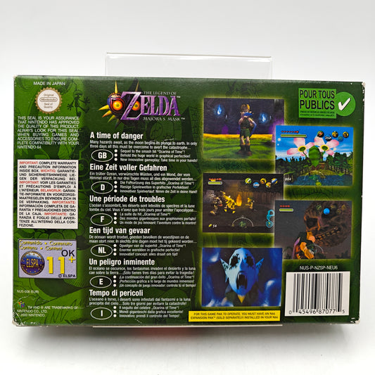 THE LEGEND OF ZELDA: MAJORA'S MASK - NINTENDO 64