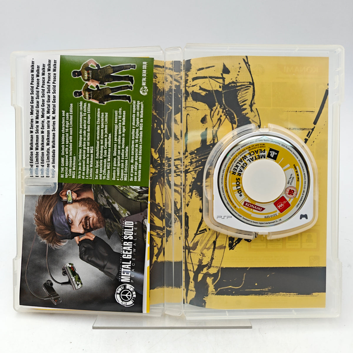 METAL GEAR SOLID: PEACE WALKER - PLAYSTATION PORTABLE
