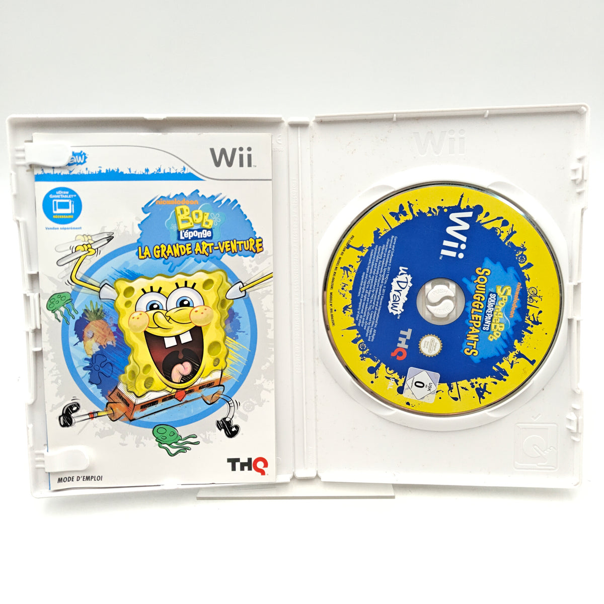 UDRAW : BOB L'EPONGE - NINTENDO WII