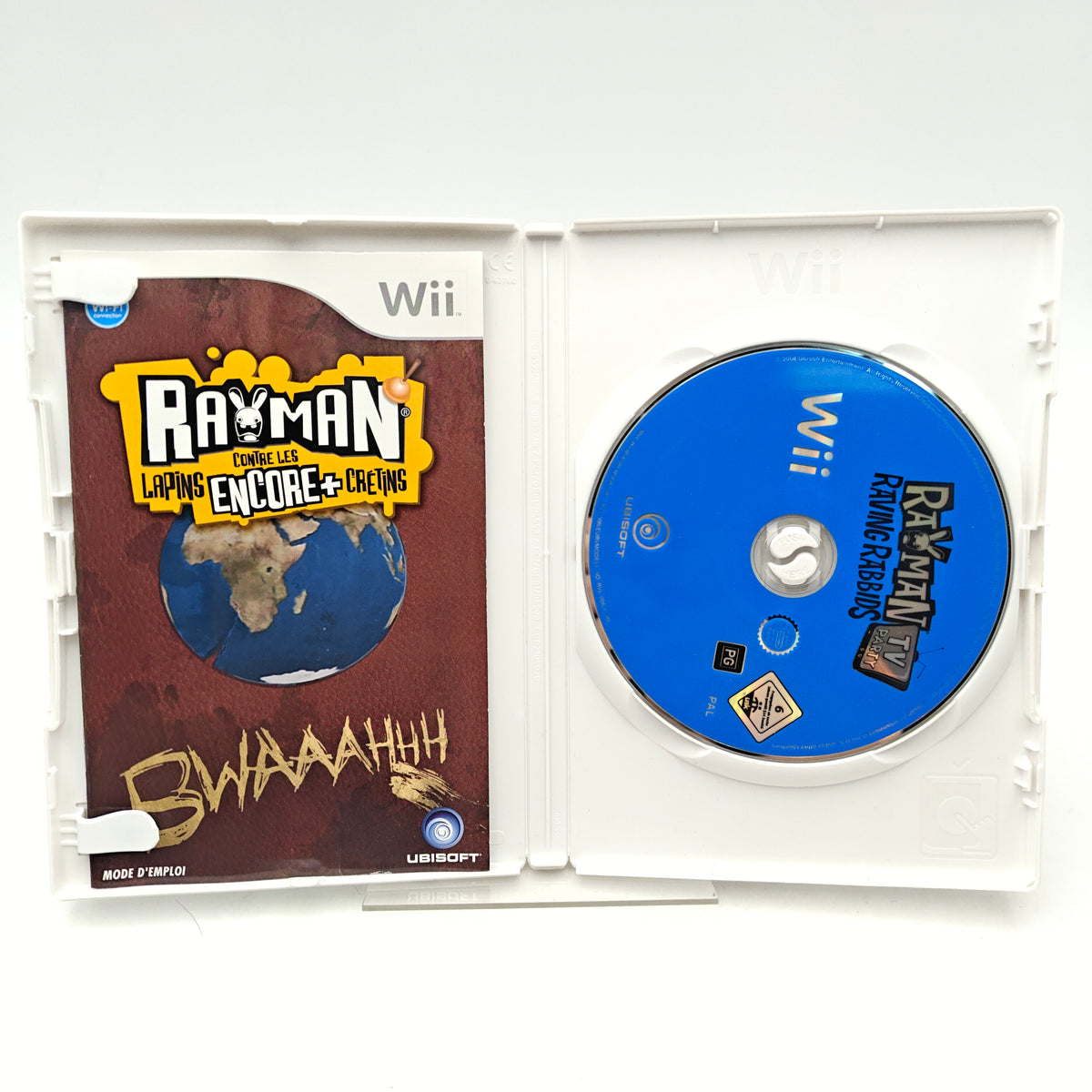 RAYMAN CONTRE LES LAPINS ENCORE + CRÉTINS - NINTENDO WII