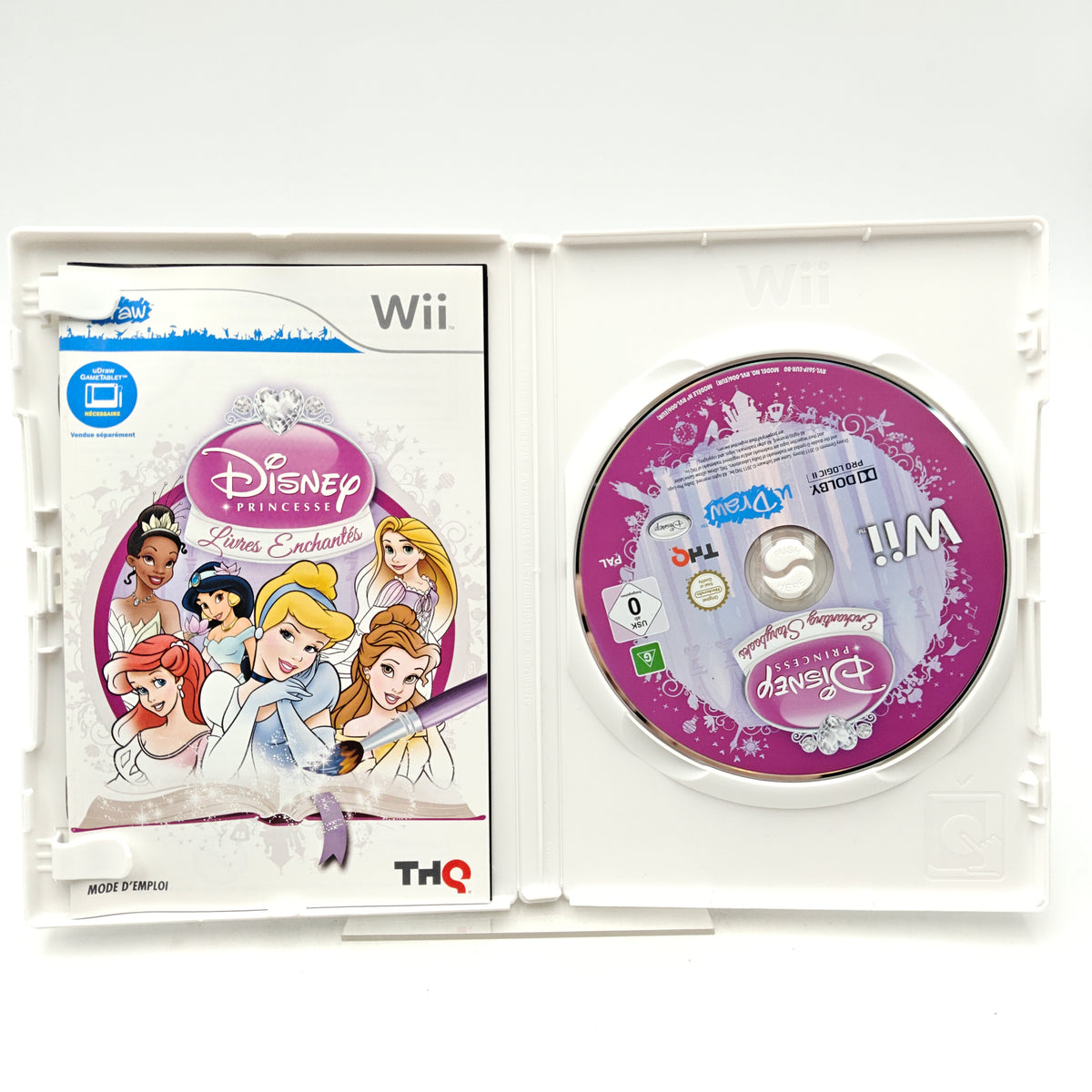 UDRAW DISNEY PRINCESSES ENCHANTÉES - NINTENDO WII