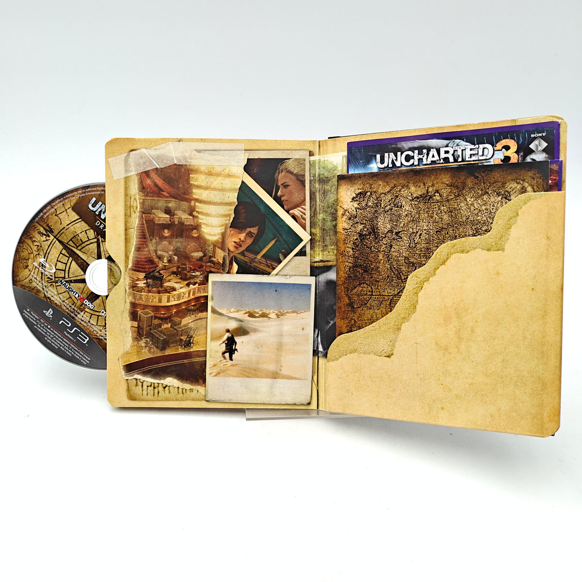 UNCHARTED 3: DRAKE'S DECEPTION STEELBOOK - PLAYSTATION 3