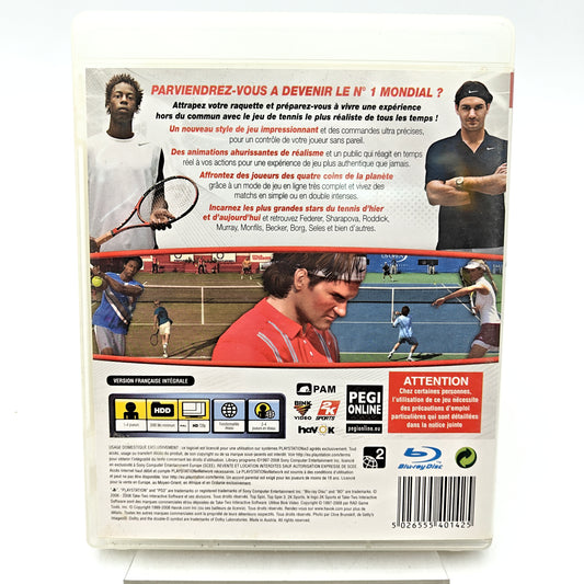 TOP SPIN 3 - PLAYSTATION 3