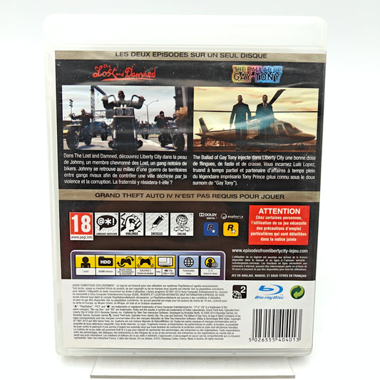 GRAND THEFT AUTO: EPISODES FROM LIBERTY CITY - PLAYSTATION 3