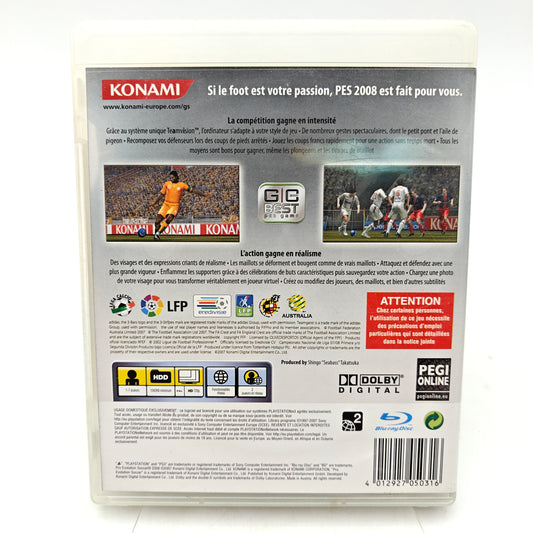PES 2008 - PLAYSTATION 3