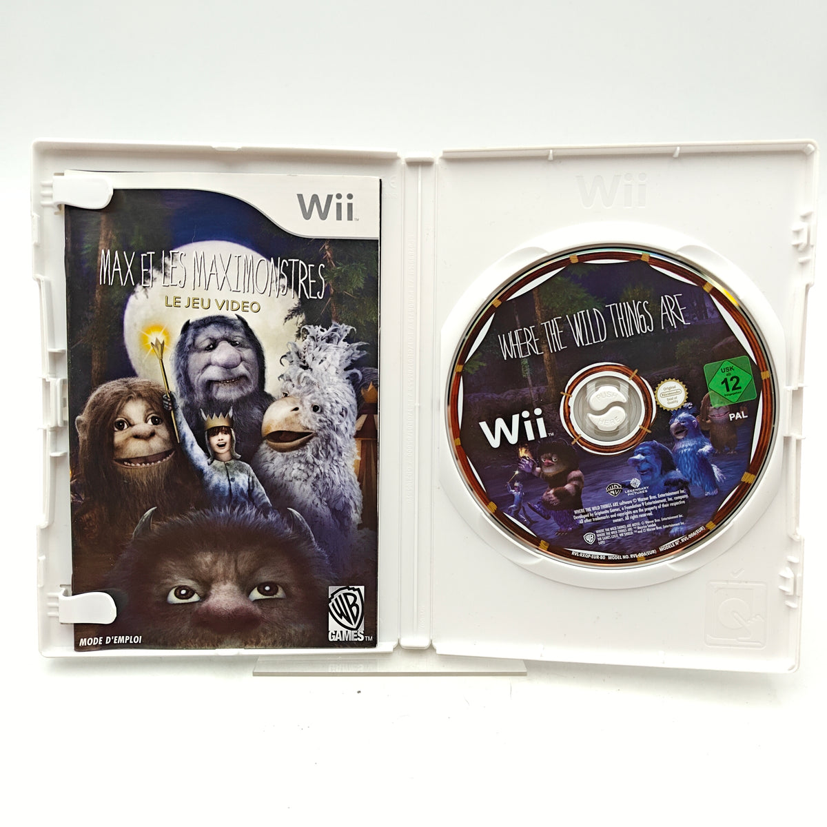 MAX ET LES MAXIMONSTRES - NINTENDO WII