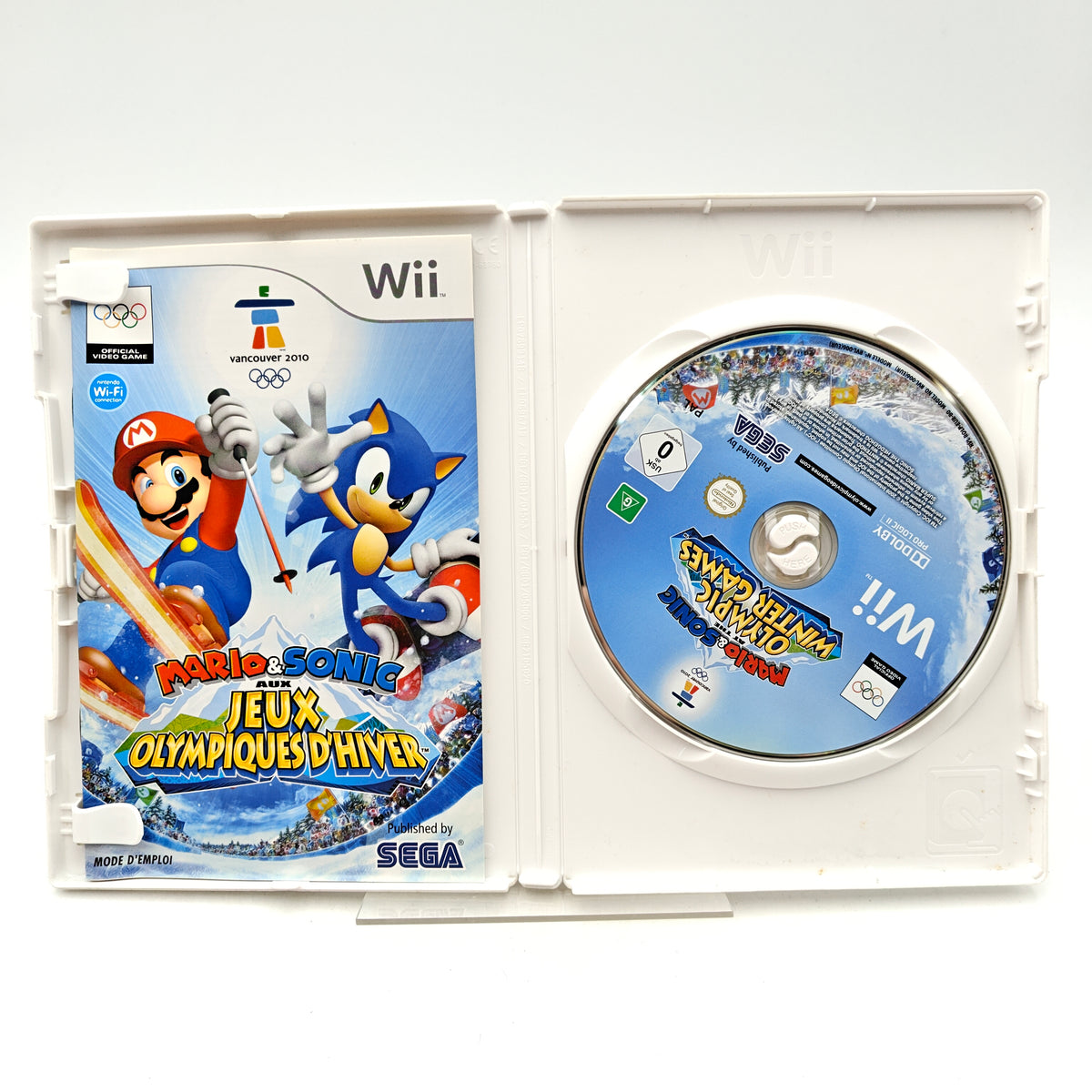 MARIO & SONIC AUX JEUX OLYMPIQUES D'HIVER - NINTENDO WII