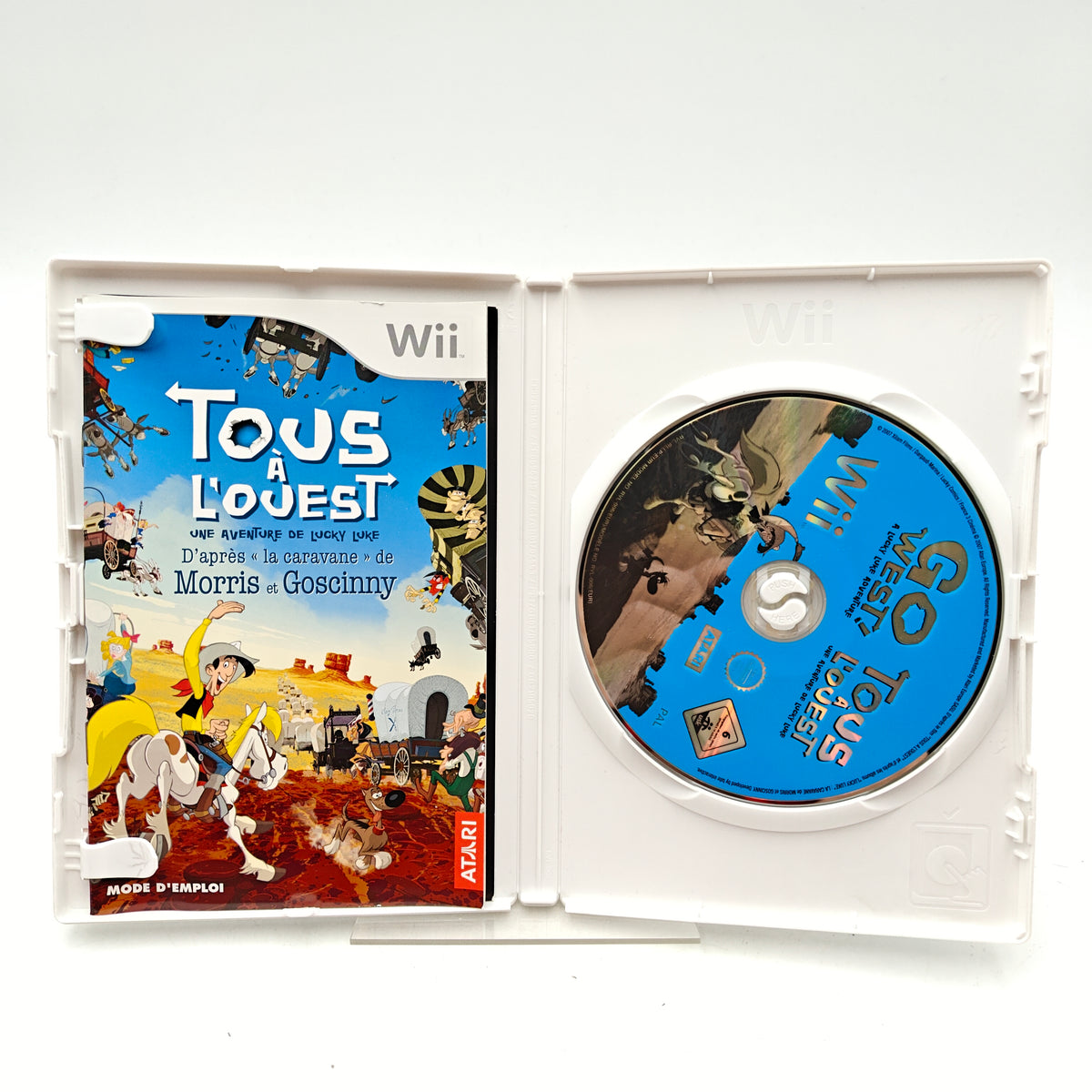 TOUS À L'OUEST : UNE AVENTURE DE LUCKY LUKE - NINTENDO WII