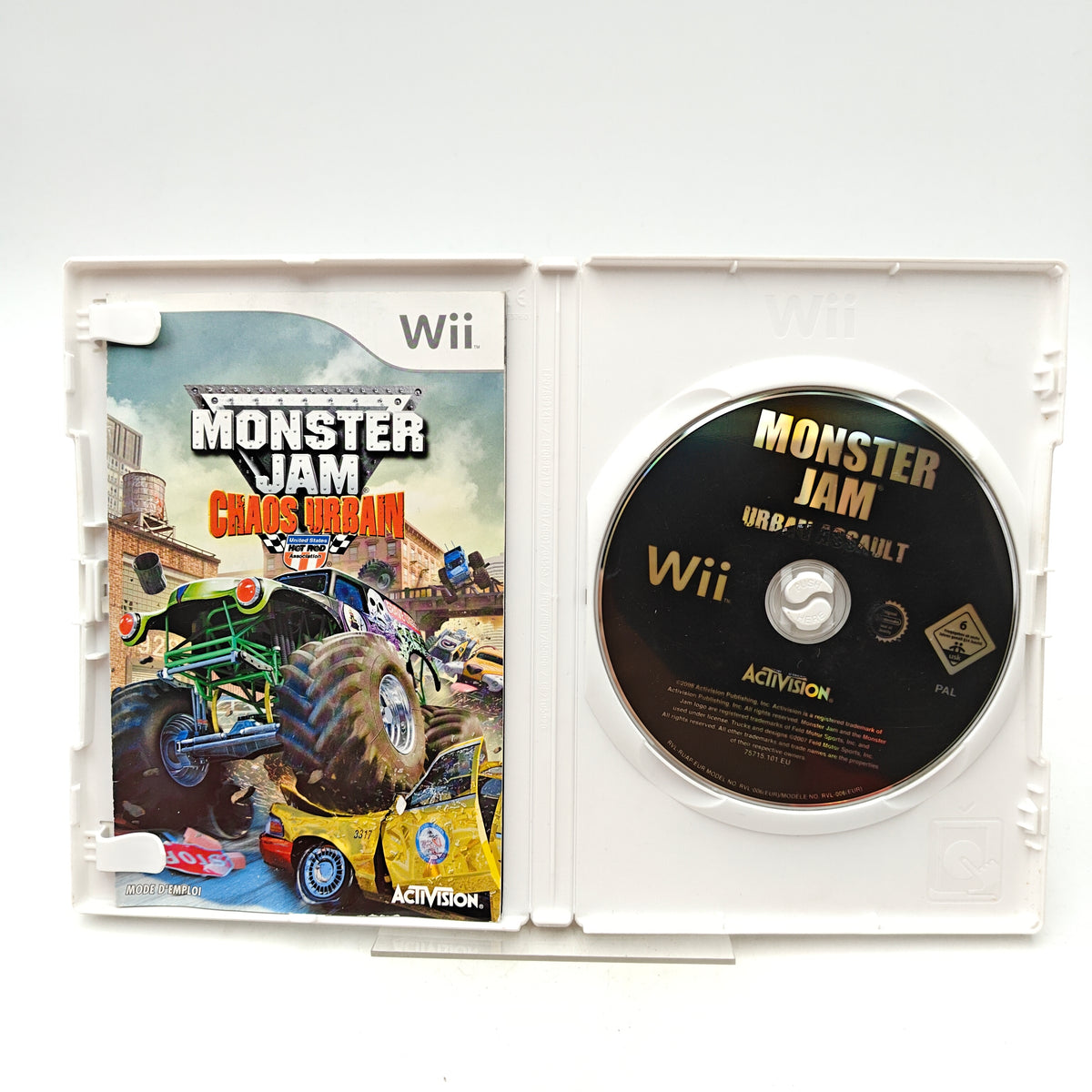 MONSTER JAM: CHAOS URBAIN - NINTENDO WII