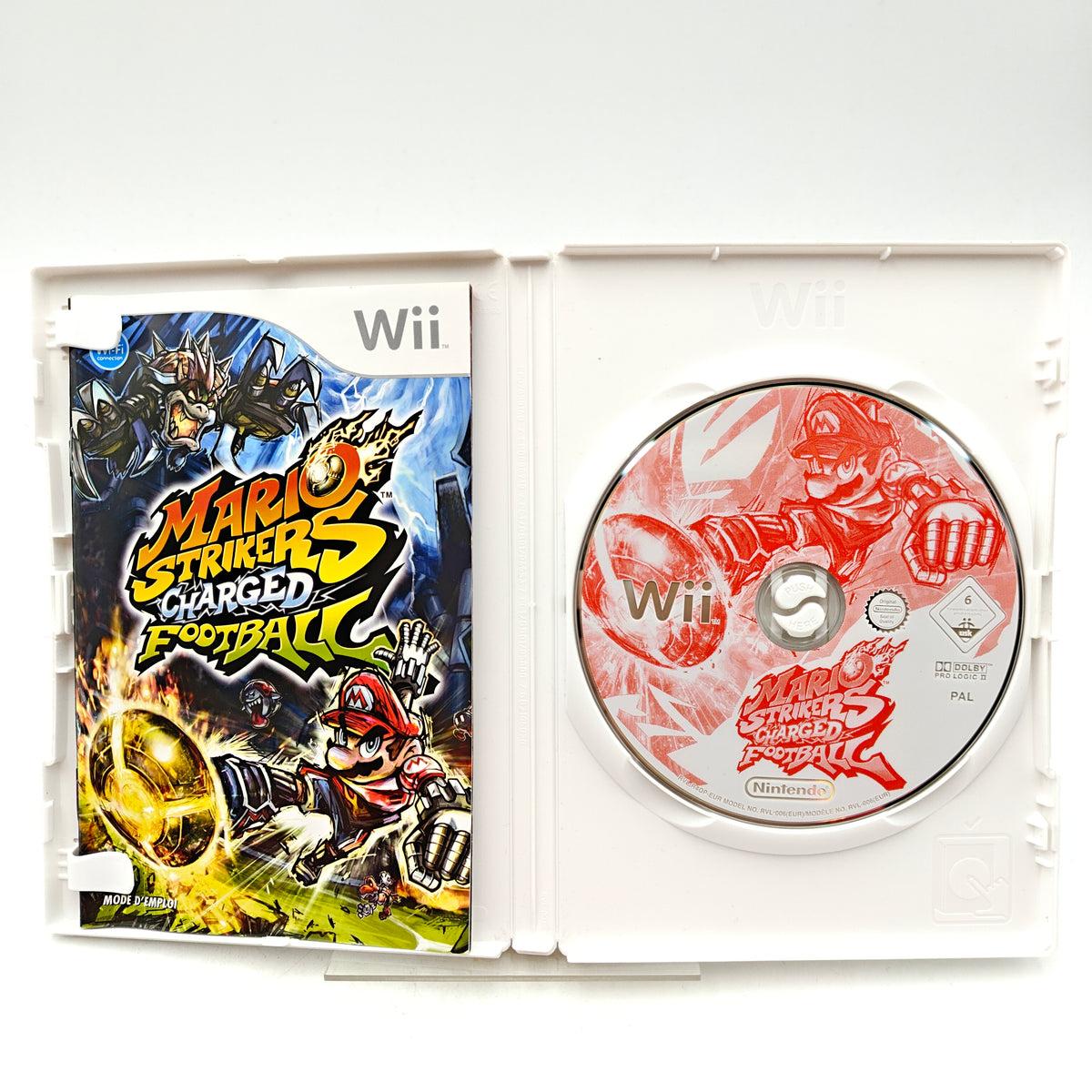 MARIO STRIKERS CHARGED FOOTBALL - NINTENDO WII