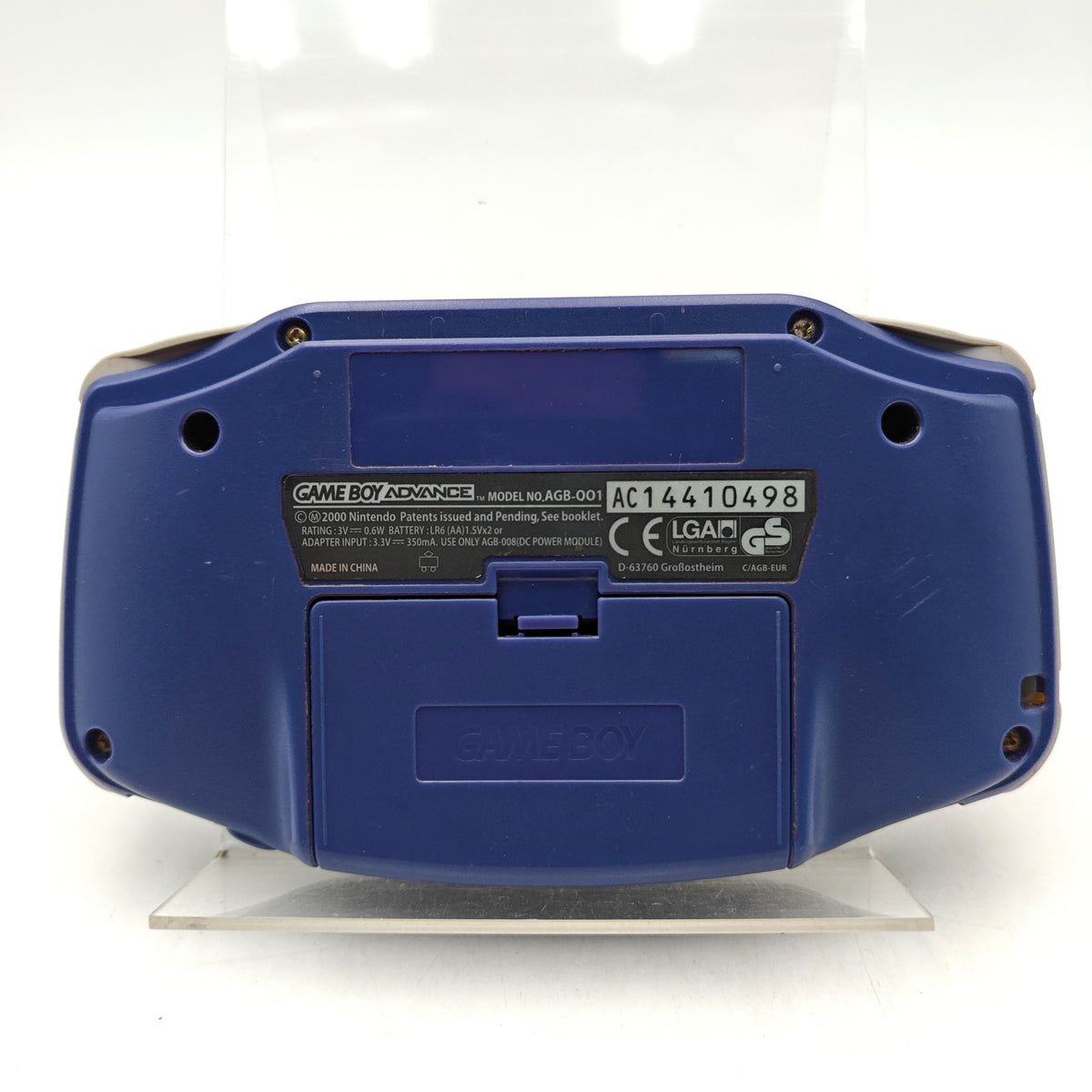 GAME BOY ADVANCE MAUVE