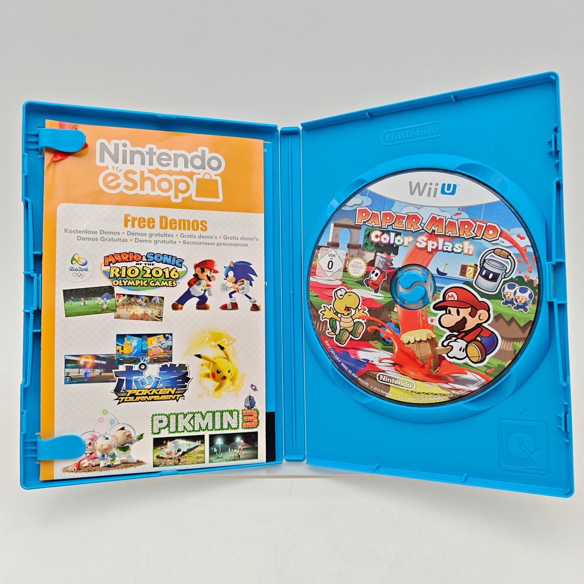PAPER MARIO: COLOR SPLASH - NINTENDO WII U