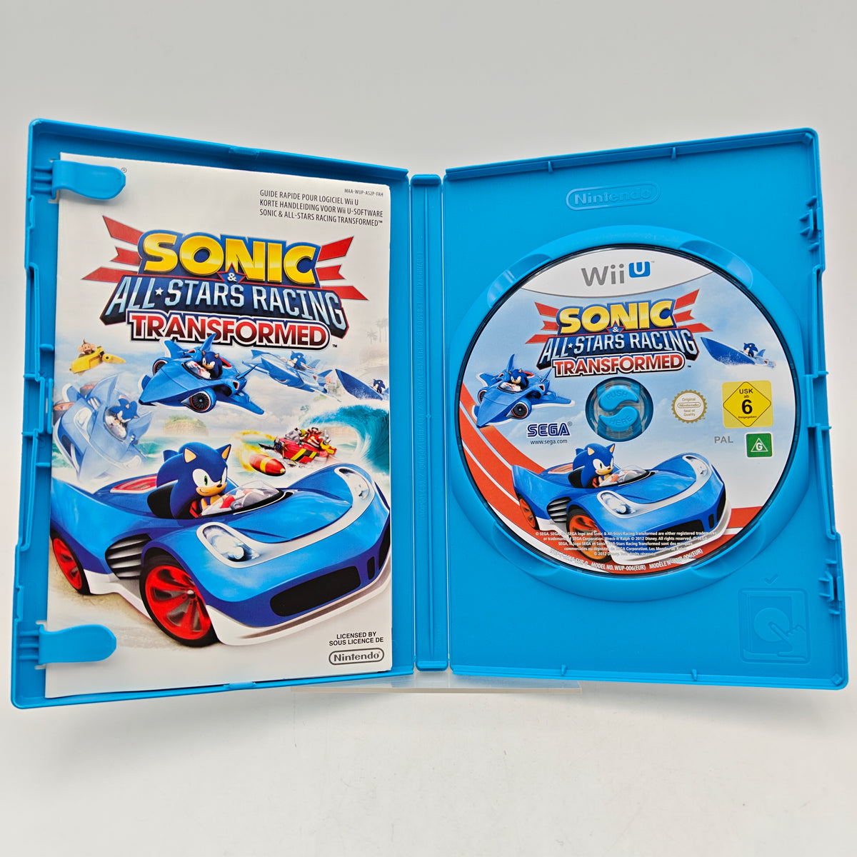 SONIC & ALL-STARS RACING TRANSFORMED - NINTENDO WII U