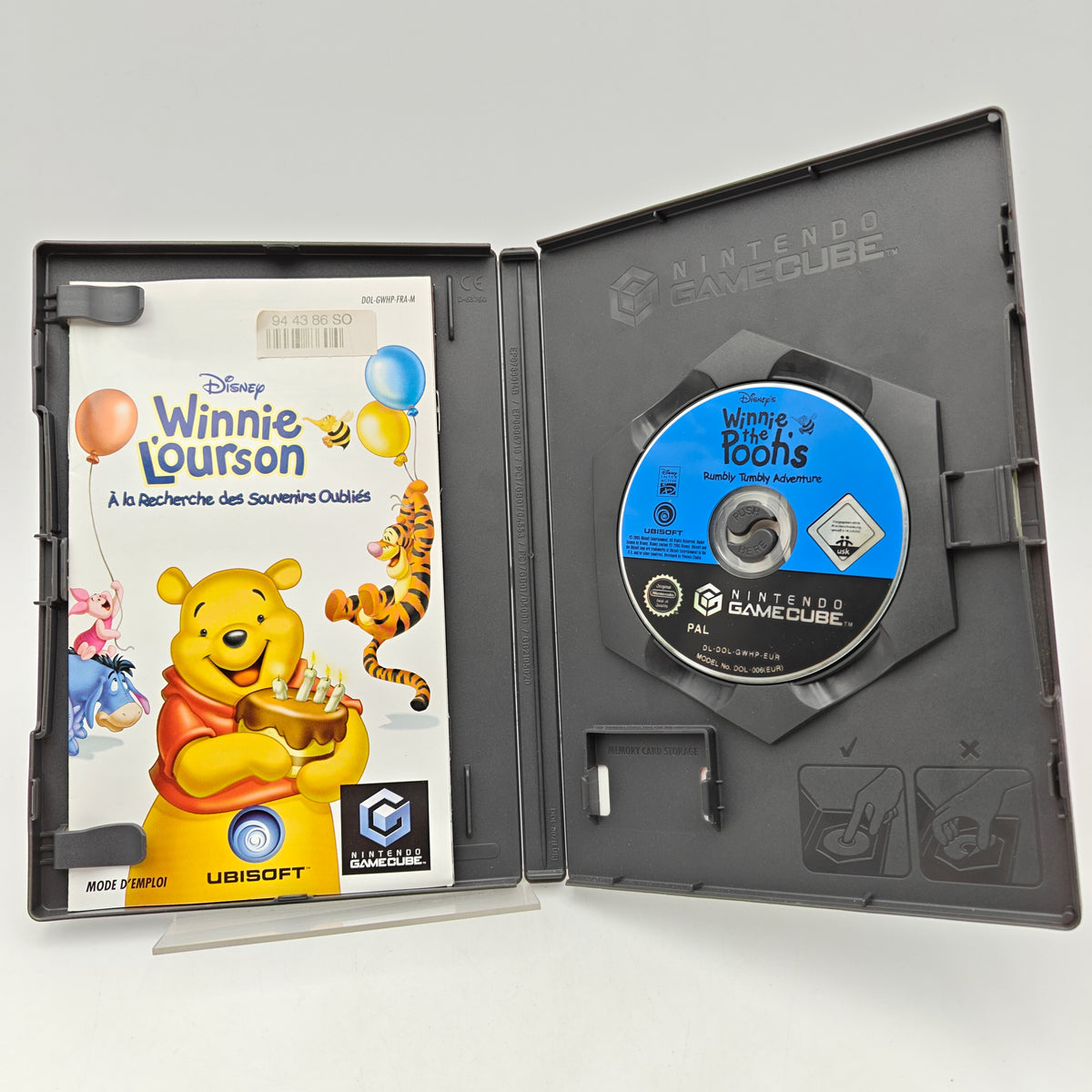 WINNIE L’OURSON : À LA RECHERCHE DES SOUVENIRS OUBLIÉS - GAMECUBE