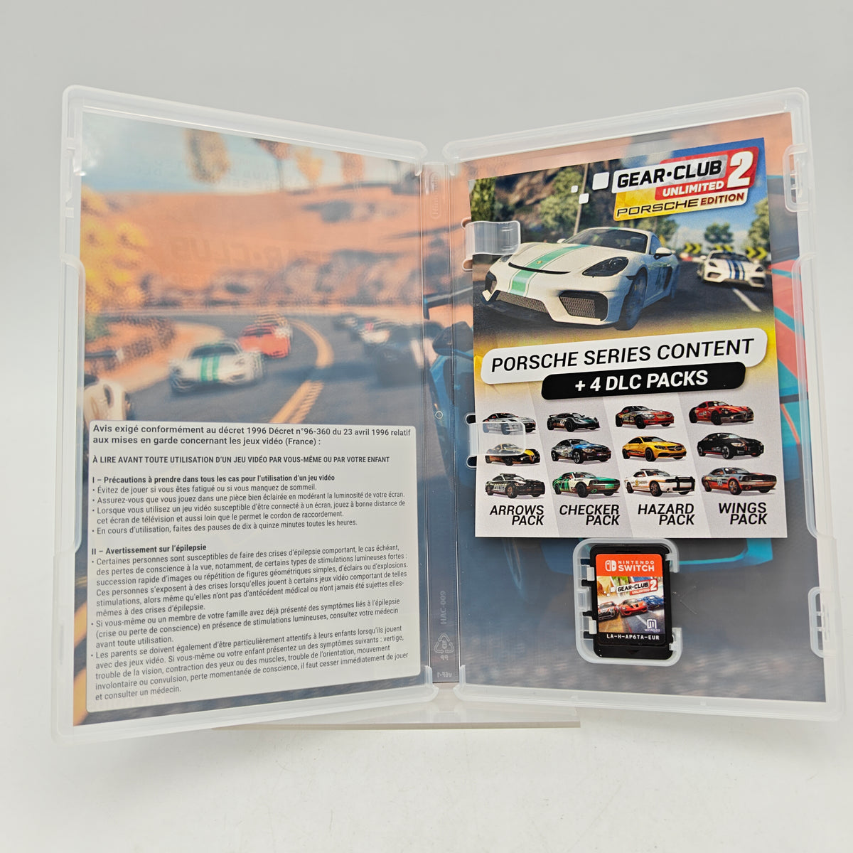 GEAR.CLUB UNLIMITED 2 PORSCHE EDITION - NINTENDO SWITCH