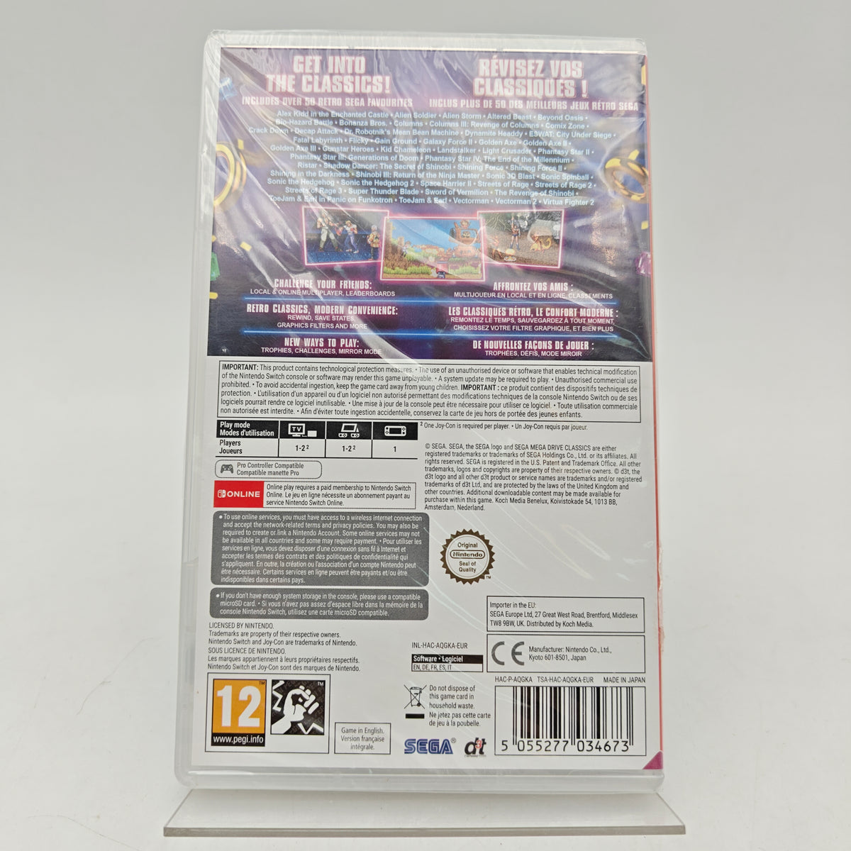 SEGA MEGA DRIVE CLASSICS - NINTENDO SWITCH