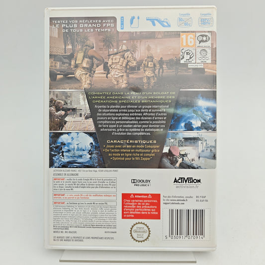 CALL OF DUTY: MODERN WARFARE – ÉDITION RÉFLEXES - NINTENDO WII
