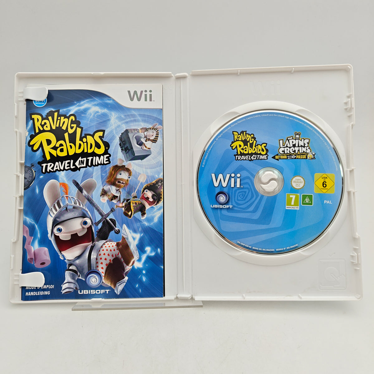 RAVING RABBIDS: TRAVEL IN TIME - NINTENDO WII