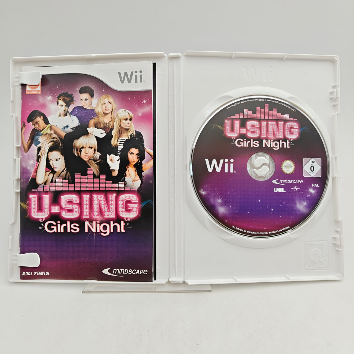 U-SING GIRLS NIGHT - NINTENDO WII