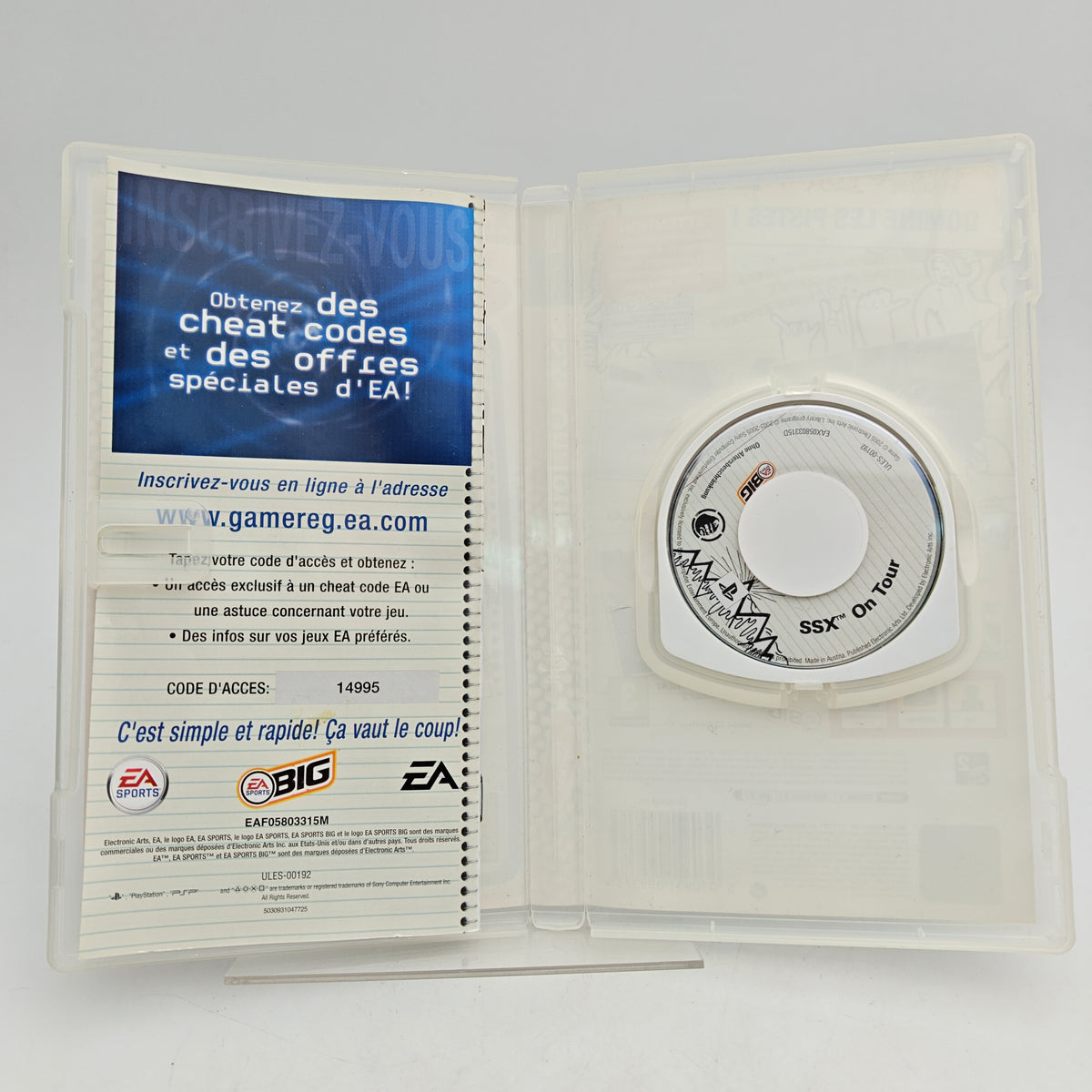 SSX ON TOUR - PLAYSTATION PORTABLE