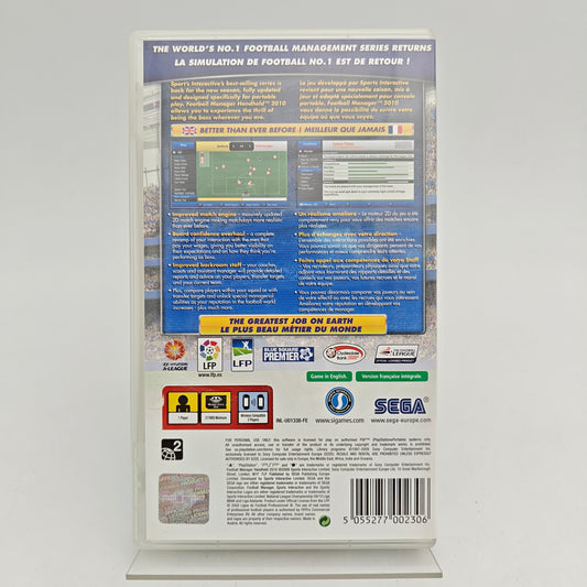 FOOTBALL MANAGER HANDHELD 2010 - PLAYSTATION PORTABLE