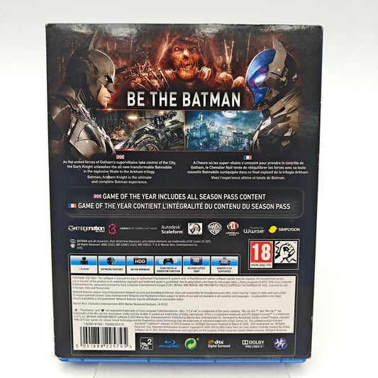 BATMAN: ARKHAM KNIGHT – GAME OF THE YEAR EDITION - PLAYSTATION 4