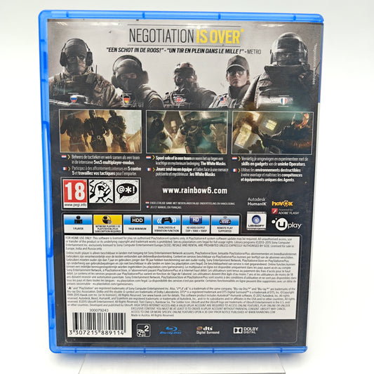 TOM CLANCY’S RAINBOW SIX SIEGE - PLAYSTATION 4