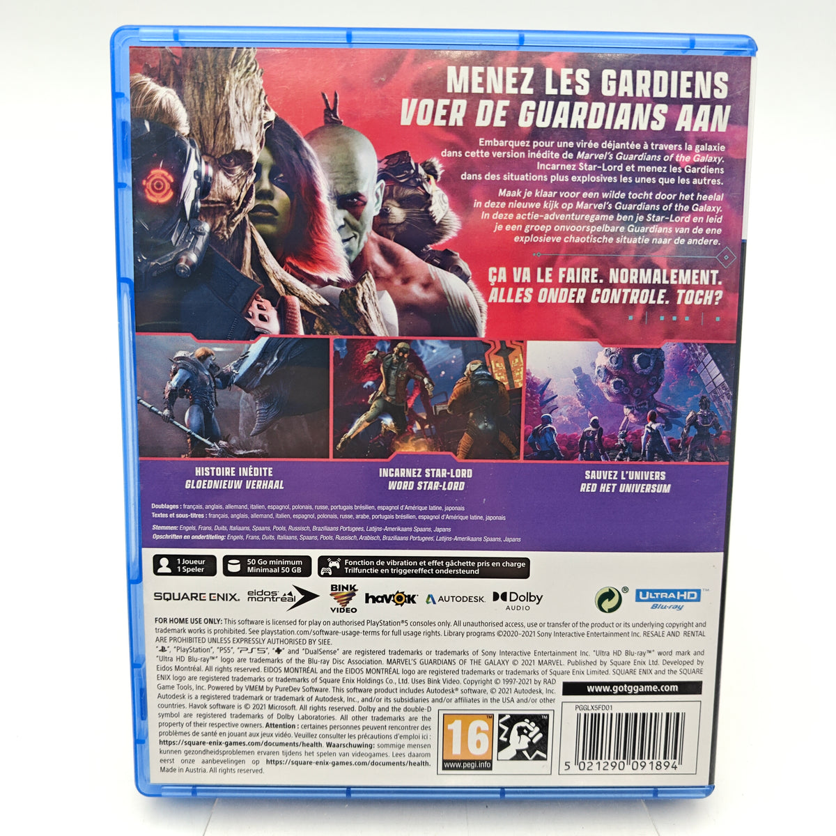 MARVEL’S GUARDIANS OF THE GALAXY - PLAYSTATION 5