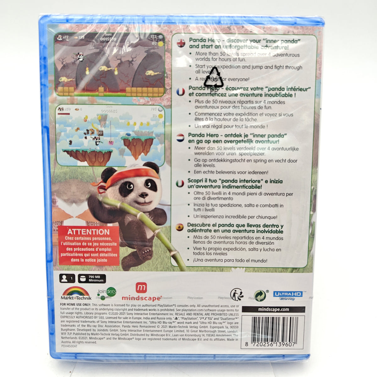 PANDA HERO (NEUF) - PLAYSTATION 5