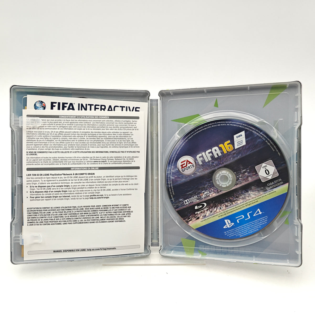 FIFA 16 STEELBOOK - PLAYSTATION 4
