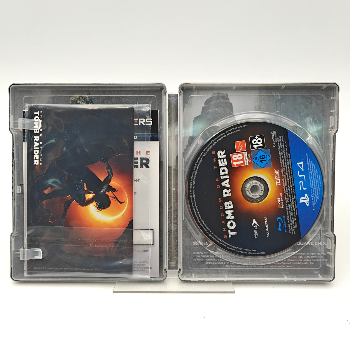 SHADOW OF THE TOMB RAIDER STEELBOOK - PLAYSTATION 4