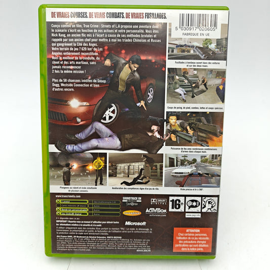 TRUE CRIME: STREETS OF LA - XBOX