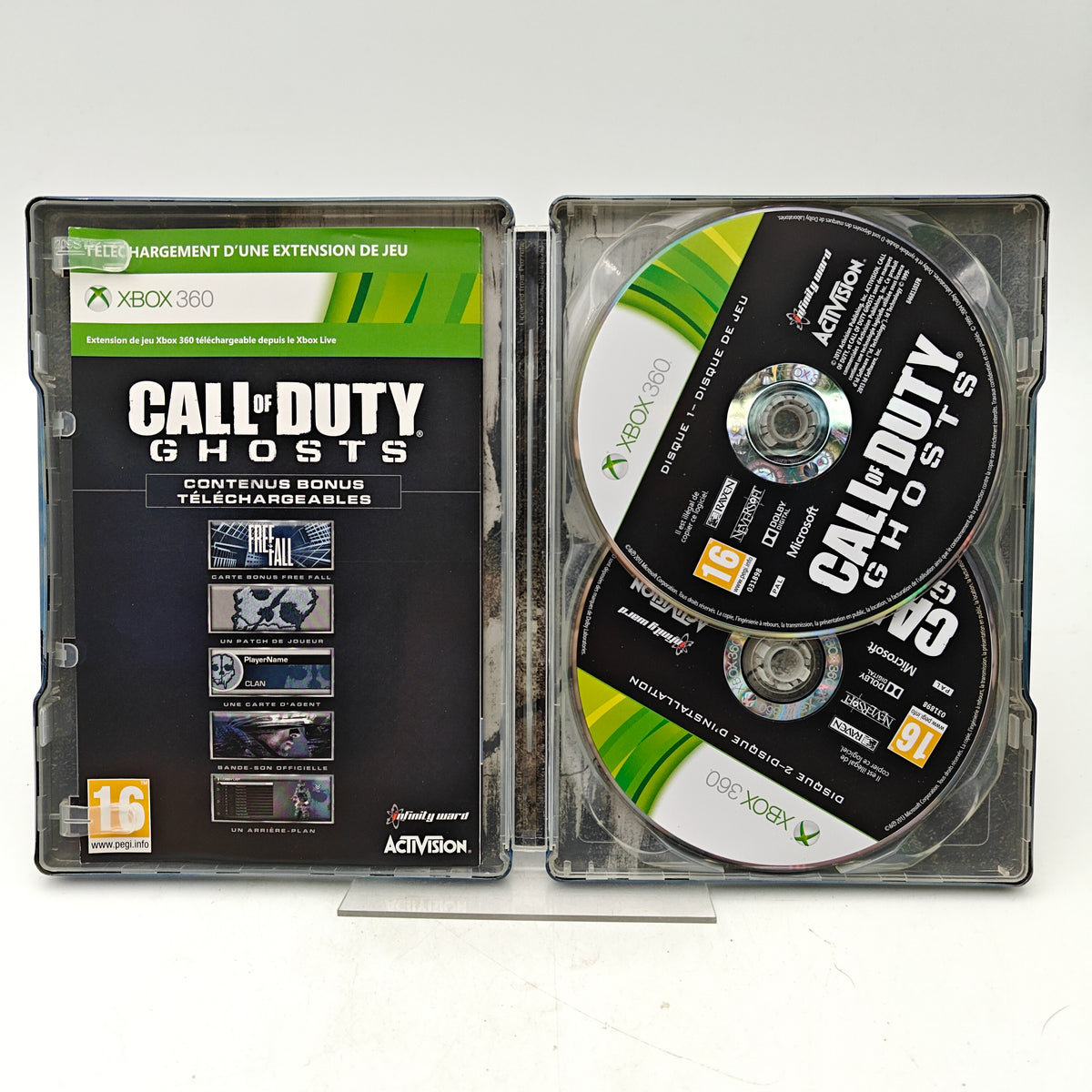 CALL OF DUTY: GHOSTS STEELBOOK - XBOX 360