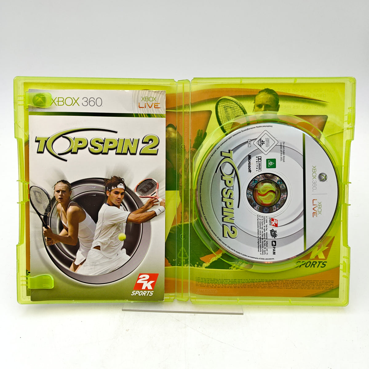 TOP SPIN 2 - XBOX 360
