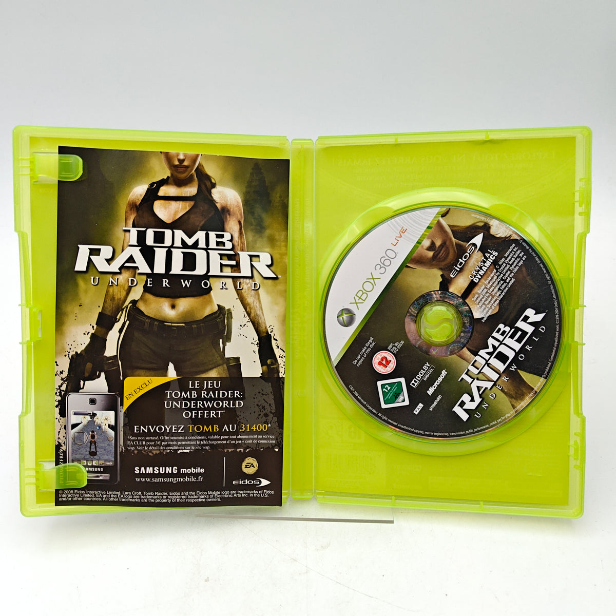 TOMB RAIDER: UNDERWORLD - XBOX 360