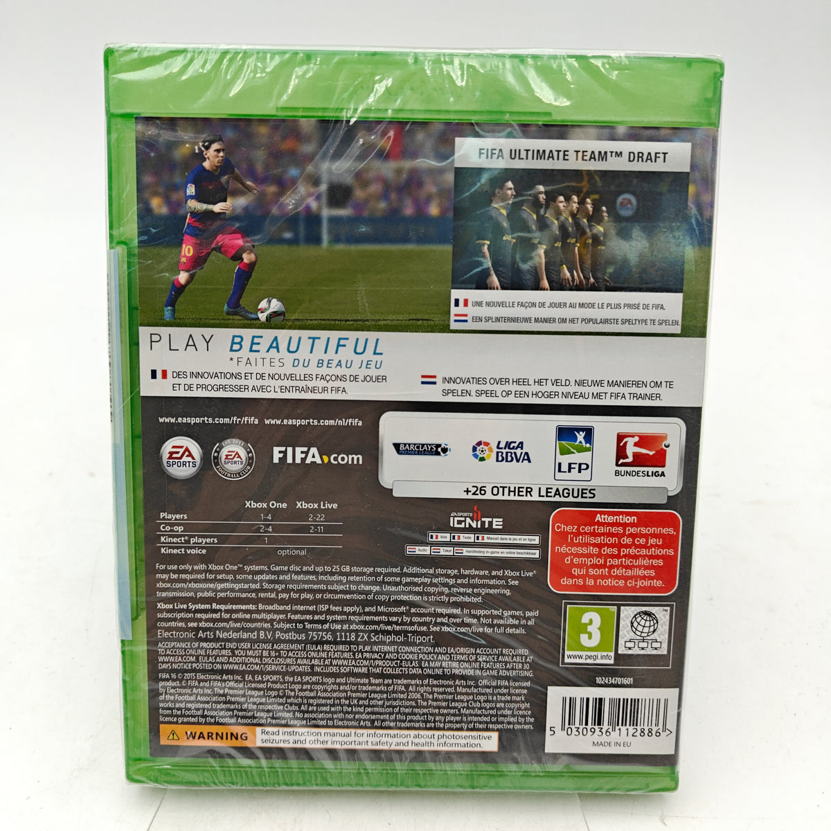 FIFA 16 (NEUF) - XBOX ONE