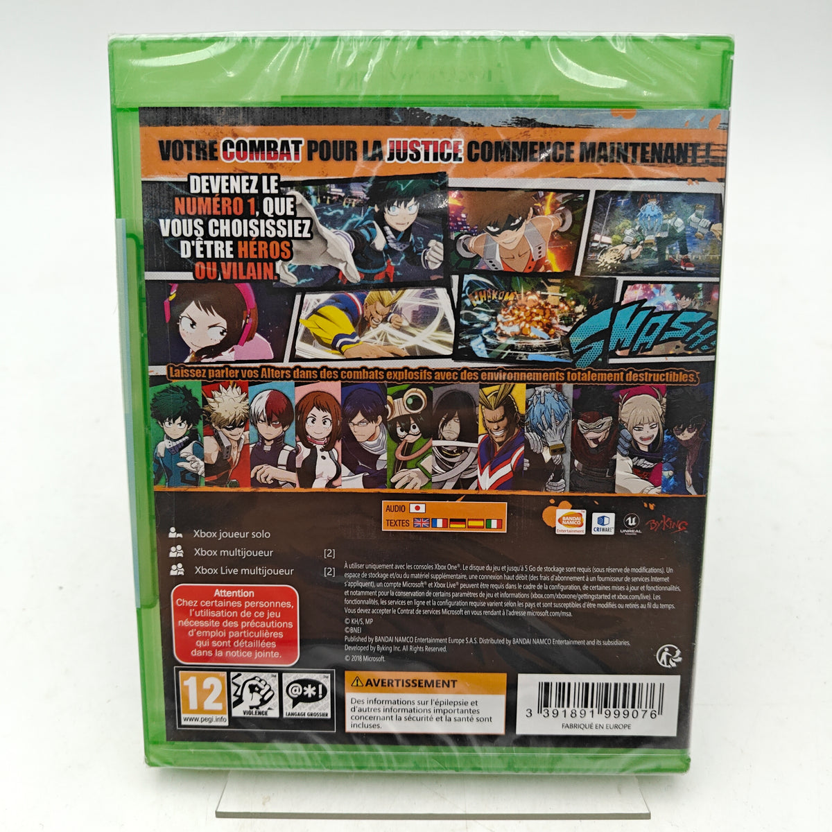 MY HERO ONE'S JUSTICE (NEUF) - XBOX ONE