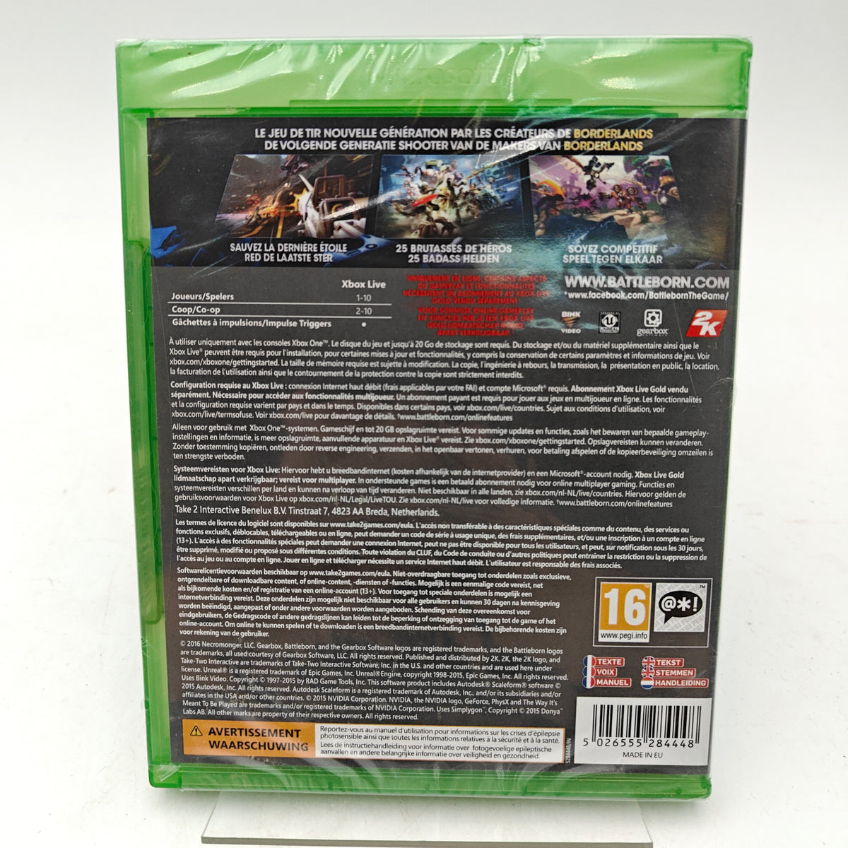 BATTLEBORN (NEUF) - XBOX ONE