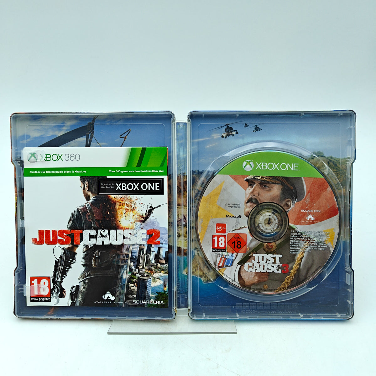 JUST CAUSE 3 STEELBOOK - XBOX ONE