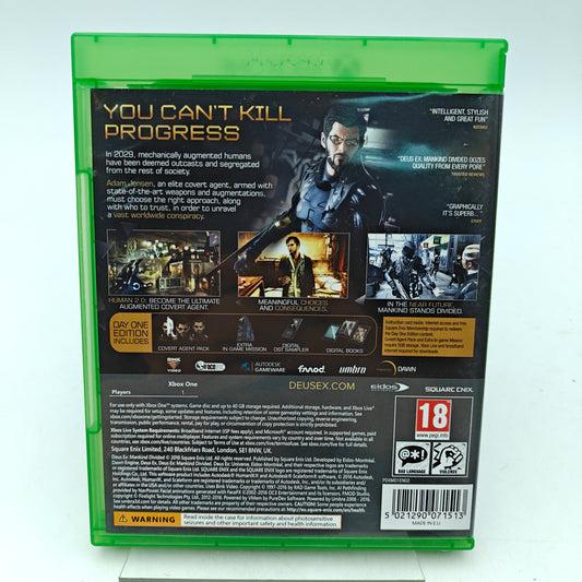 DEUS EX: MANKIND DIVIDED - XBOX ONE