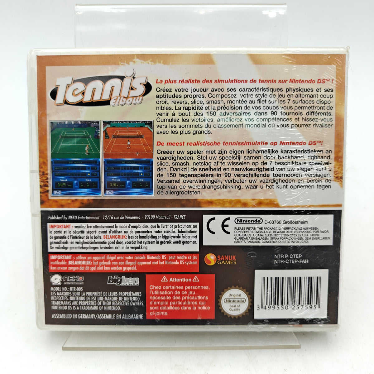 TENNIS (NEUF) - NINTENDO DS