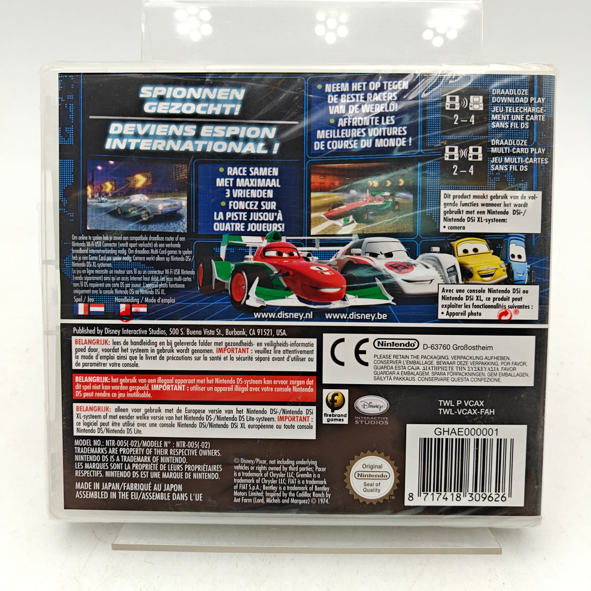 CARS 2 (NEUF) - NINTENDO DS