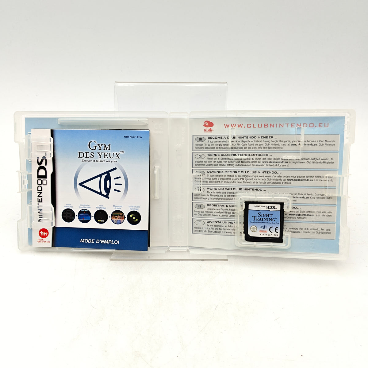 GYM DES YEUX : EXERCER ET RELAXER VOS YEUX - NINTENDO DS